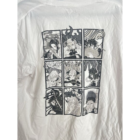 M(JPN) UNIQLO Demon Slayer UT Kimetsu no Yaiba T-shirt Hashira White from Japan - Picture 1 of 7